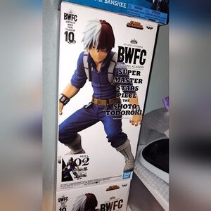 BWFC Supers Masters series My hero Academia the Shoto Todoroki display statue.